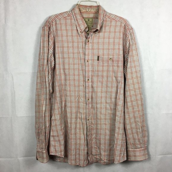 BERETTA Other - BERETTA Plaid Button Down Shirt Sz XL